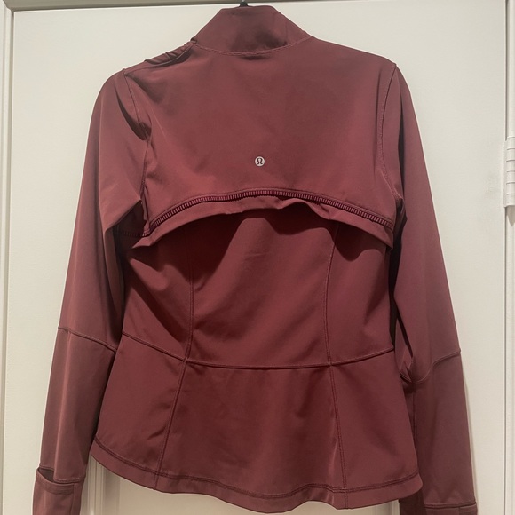Lululemon Athletica Maroon Utility Jacket - Picture 2 of 7
